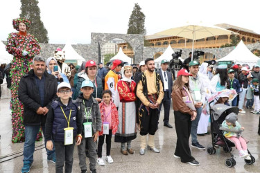 Xocavəndli gənc ailə Ailə Festivalında iştirak edib.