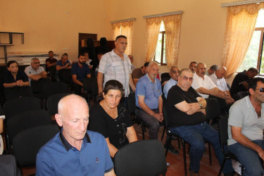 Xocavənd Rayon İcra Hakimiyyəti başçısının Ağcabədi rayonunda məskunlaşmış vətəndaşlarla növbəti səyyar qəbulu keçirilmişdir.