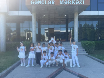 1 İyun Uşaqların Beynəlxalq Müdafiəsi Günü münasibətilə uşaqların Beyləqan rayonunda yerləşən Gənclər Mərkəzinə ekskursiyası təşkil edilmişdir