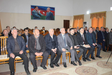 Xocavənd qəsəbəsində növbəti səyyar qəbul keçirilmişdir