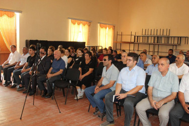 Xocavənd Rayon İcra Hakimiyyəti başçısının Ağcabədi rayonunda məskunlaşmış vətəndaşlarla növbəti səyyar qəbulu keçirilmişdir.