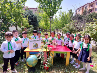 Xocavənd kənd uşaq bağçasında "Təbiəti birlikdə qoruyaq "adlı tədbir keçirilib.