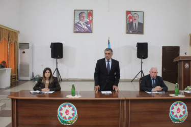 500 ailəlik Xocavənd qəsəbəsində vətəndaşların müraciətləri dinlənilib.