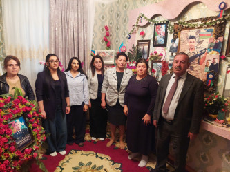 27 Sentyabr - Anım Günü ərəfəsində şəhidlərin ailələri ziyarət edilir