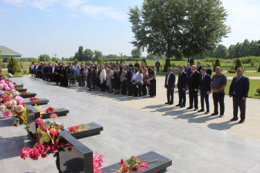 Şəhid Xəyal Namazovun xatirəsi yad edilib