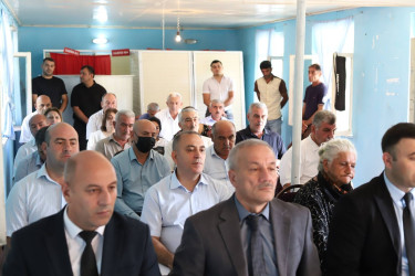 Yeni Xocavənd qəsəbəsində səyyar qəbul keçirilmişdir