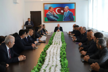 “18 Oktyabr – Dövlət Müstəqilliyinin Bərpası Günü” münasibətilə tədbir keçirilib