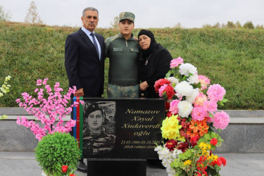 Şəhid Namazov Xəyal Xudaverdi oğlunun anım günü qeyd edilib