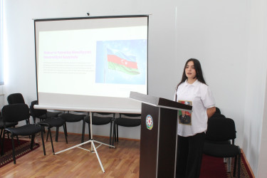“Ümummilli Lider Heydər Əliyev Azərbaycan Konstitusiyasının müəllifidir” mövzusunda tədbir keçirilib.