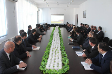 “Şəhərsalma və Memarlıq İli” çərçivəsində “Tarixdən Gələcəyə: Xocavənddə memarlıq və şəhərsalma perspektivləri” mövzusunda tədbir keçirilib