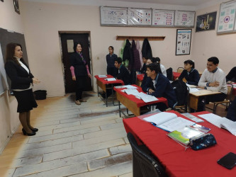Məktəblərdə sağlam və rasional qidalanma mövzusunda tədbir keçirilmişdir.