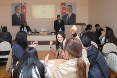 "Konstitusiya və Suverenlik İli" çərçivəsində "Zəfər kuboku" uğrunda "Nə? Harada? Nə Zaman?" İntellektual yarışı keçirilib