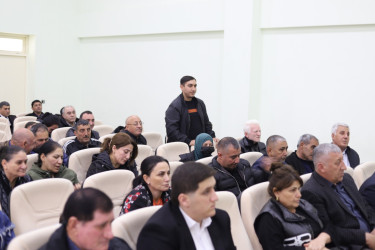 Xocavənd Rayon İcra Hakimiyyəti başçısı Eyvaz Hüseynovun vətəndaşlarla növbəti səyyar qəbulu keçirilmişdir