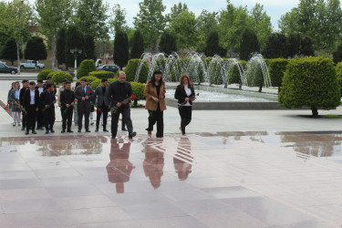Heydər Əliyev Mərkəzinə ekskursiya təşkil olunmuşdur