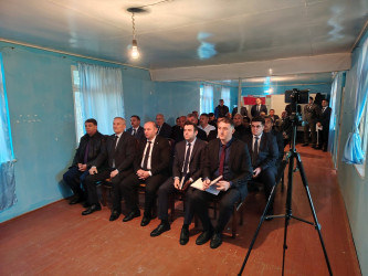 Növbəti səyyar qəbul Yeni Xocavənd qəsəbəsində olub
