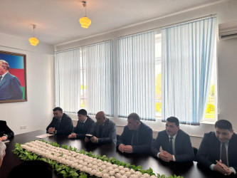 Xocavənd Rayon İcra Hakimiyyətində baramaçılığın inkişafına həsr olunmuş müşavirə keçirilmişdir