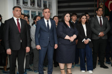 Ümummilli lideri Heydər Əliyevin anadan olmasının 103-cü ildönümü münasibəti ilə  Heydər Əliyev Mərkəzinə ekskursiya təşkil olunub