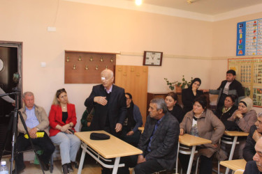 Binəqədi rayonunda məskunlaşan rayon sakinləri ilə növbəti səyyar qəbul keçirilmişdir