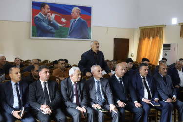 Növbəti səyyar qəbul 500 ailəlik Xocavənd qəsəbəsində olub