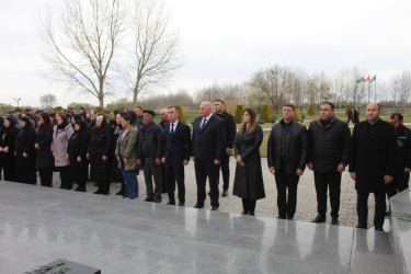 Şəhid Göyüşov Məzahir Niyaz oğlunun xatirəsi yad edilib