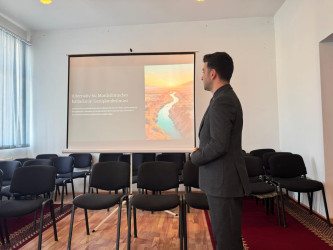 “Su ehtiyatlarından səmərəli istifadənin təmin olunması, alternativ su mənbələrinin yaradılması və həmin mənbələrdən istifadənin genişləndirilməsi” mövzusunda maarifləndirici tədbir keçirilib.