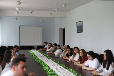 “Sülhün və sabitliyin təminatında həmrəyliyin rolu” mövzusunda tədbir keçirilib