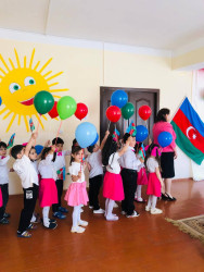 Kuropatkin kənd uşaq bağçasında "28 May–Müstəqillik Günü" münasibətilə tədbir keçirilmişdir
