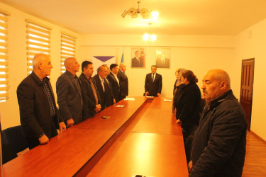 14 noyabr 2025-ci il tarixdə Nərimanov rayonunda məskunlaşan rayon sakinləri ilə növbəti səyyar qəbul keçirilmişdir
