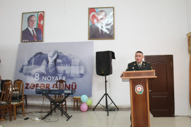 “8 Noyabr – Zəfər Günü”nün beşinci ildönümünə həsr olunmuş rəsmi tədbir keçirilmişdir