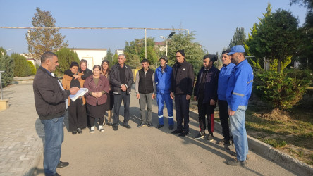 Qida məhsullarının konservləşdirilməsi, həmin məhsulların saxlanılması və istifadəsi zamanı sanitariya-gigiyena norma və qaydalarına riayət olunması ilə bağlı əhali arasında təşviqat və maarifləndirmə işləri aparılır.