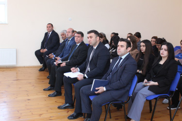23 oktyabr 2025-ci il tarixdə Rayon İcra Hakimiyyətinin başçısı Eyvaz Hüseynovun 320 ailəlik Xocavənd qəsəbəsinin sakinləri ilə səyyar qəbul-görüşü keçirilib