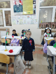 Fevral Şəhidi Aqşin Abdullayevin doğum günü münasibətilə Salakətin kənd tam orta məktəbində Şəhidin adını daşıyan sinifdə anım tədbiri keçirilib
