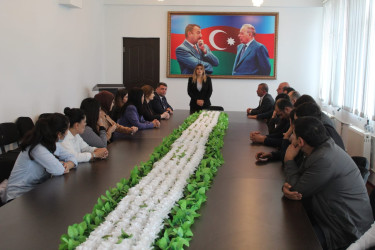 Sosial xidmətlərə olan ehtiyacın müəyyən edilməsi və dövlət sifarişi ilə sosial xidmət sahəsində həyata keçirilən layihələrin şəbəkəsinin genişləndirilməsi mövzusunda tədbir keçirilmişdir