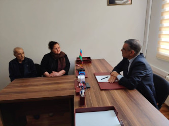Xocavənd Rayon İcra Hakimiyyətinin başçısı Eyvaz Hüseynov növbəti vətəndaş qəbulu keçirib