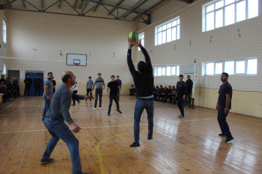 "İşdən sonra aktiv ol" layihəsi  çərçivəsində  voleybol yarışları keçirilir.