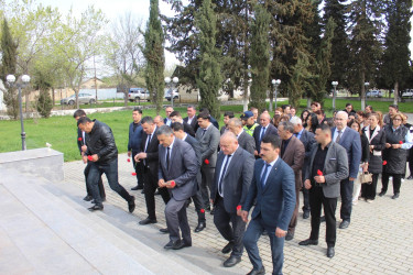 Xocavənd rayonunda 31 Mart soyqırımı qurbanlarının xatirəsi anıldı