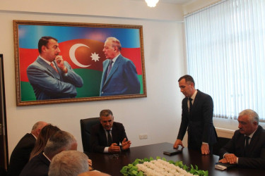 Bəhruz Məmmədovun yeni vəzifəyə təyin edilməsi ilə bağlı tədbir keçirilmişdir