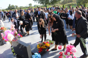 Vətən müharibəsində qəhrəmancasına şəhid olmuş Şəhid Nüsrətli Ceyhunun və Şəhid Məzahir Göyüşovun anım günü qeyd edilib.