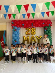 Xocavənd kənd uşaq bağçasında 28 May - Müstəqillik Günü münasibətilə tədbir keçirilib
