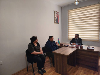 05 may 2026-cı il tarixində Xocavənd Rayon İcra Hakimiyyətinin Başçısı Eyvaz Hüseynov vətəndaş qəbulu keçirib