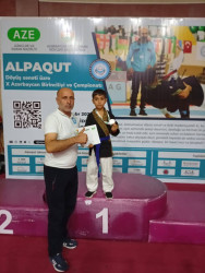 Xocavəndli idmançı Alpaqut döyüş sənəti üzrə Azərbaycan birinciliyi və çempionatının qalibi olub