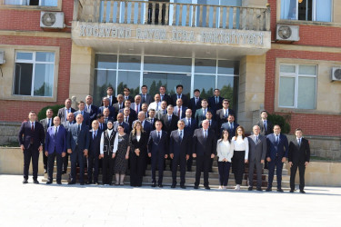 23 İyun Dövlət Qulluqçularının Peşə Bayramı münasibətilə Xocavənd Rayon İcra Hakimiyyətində tədbir keçirilib