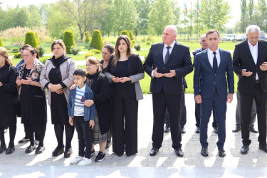 Şəhid Fərəcov Zülfüqar Müseyib oğlunun doğum günü münasibətilə tədbir keçirilmişdir