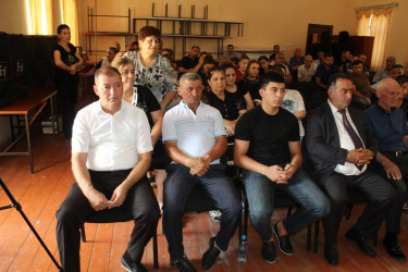 Xocavənd Rayon İcra Hakimiyyəti başçısının Ağcabədi rayonunda məskunlaşmış vətəndaşlarla növbəti səyyar qəbulu keçirilmişdir.