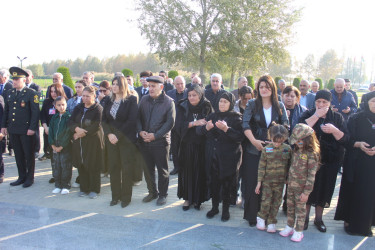 09 noyabr 2025-ci il tarixdə Şəhid Tağıyev Elzamin Eyvaz oğlunun anım günü qeyd edilib