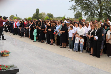 27 Sentyabr Anım Gününə həsr olunmuş rəsmi tədbir keçirilib