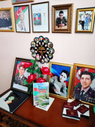 "Vətən Sizə Minətdardır!" adlı kitab şəhid ailələrinə təqdim edilib
