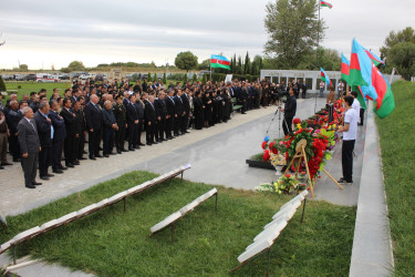 27 Sentyabr Anım Gününə həsr olunmuş rəsmi tədbir keçirilib
