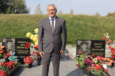 Şəhid Balakişiyev Qara Əmirxan oğlunun anım günü qeyd edilib
