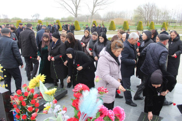 Şəhid Göyüşov Məzahir Niyaz oğlunun xatirəsi yad edilib